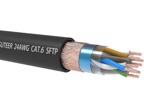 DC6A719  24AWG 8-core CAT.6A SFTP patch cable