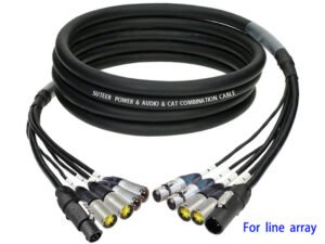 Audio & CAT.6A & powerCON TRUE1 hybrid cable HPCA02