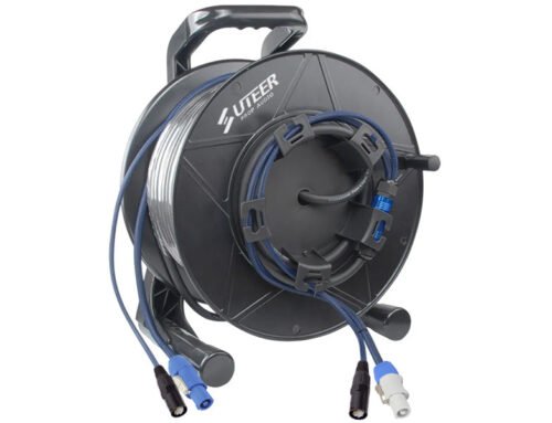 HSD07 Combi PowerCON & CAT6 hybrid cable drum