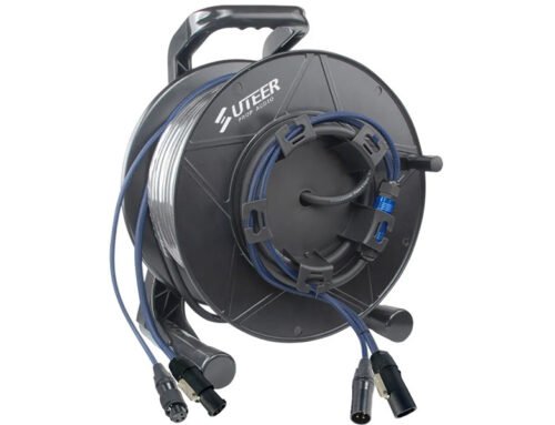 HSD09 PowerCON TRUE1 & DMX hybrid cable drum