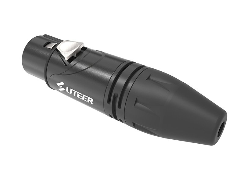 3 pole XLR cable connector female XLR3F019B