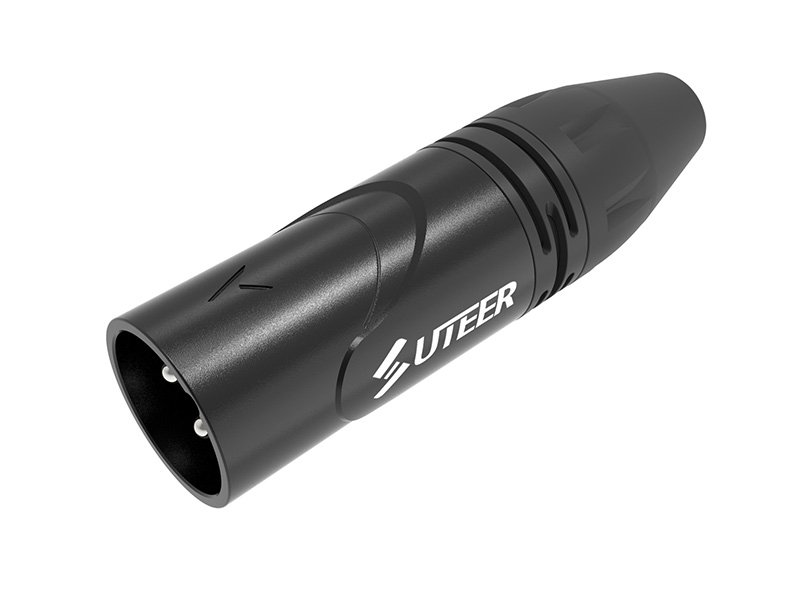 3 pole XLR connector male XLR3M019B