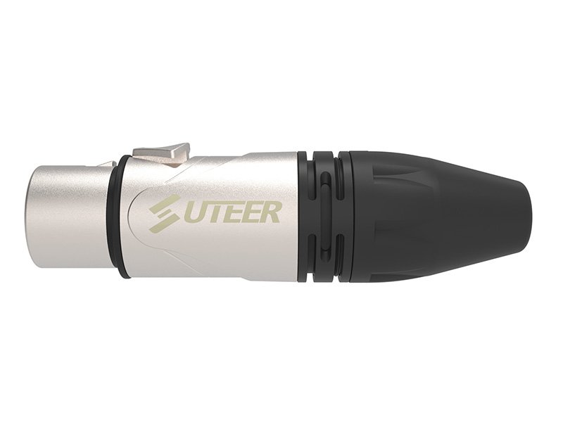 Amphenol shape 3-pin XLR cable connector female XLR3F019