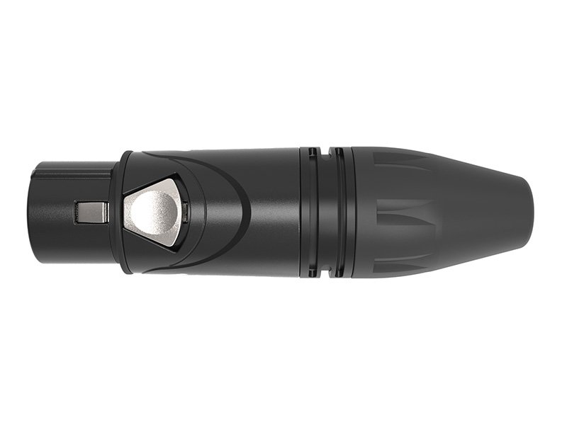 Amphenol type 3-pin XLR connector with color ring XLR3F019B