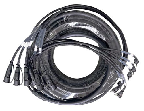 MMD606 6-way EtherCON CAT6 SFTP multicore cable