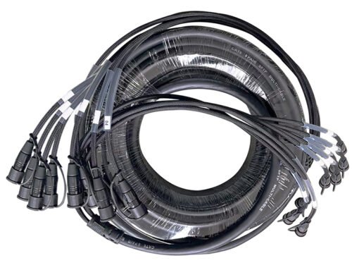 MMD608 8 channel EtherCON CAT6 SFTP multicore cable