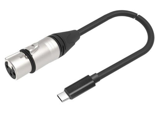 CYC02 TYPE-C Male To 3-pin XLR female Audio Cable 
