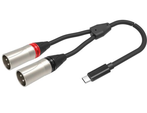 CYC05M USB TYPE-C to Dual XLR male audio cable 