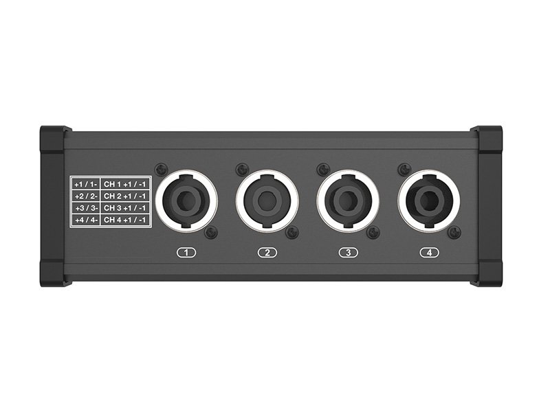 8-pin speakON to 4x 4 -pin speakON breakout ADA842