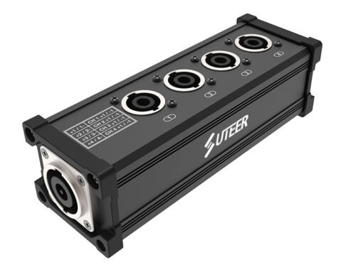 ADA842 NL8 to 4x NL4 speakON breakout box