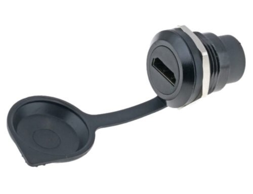 DAD16W HDMI C-shape panel mounting coupler