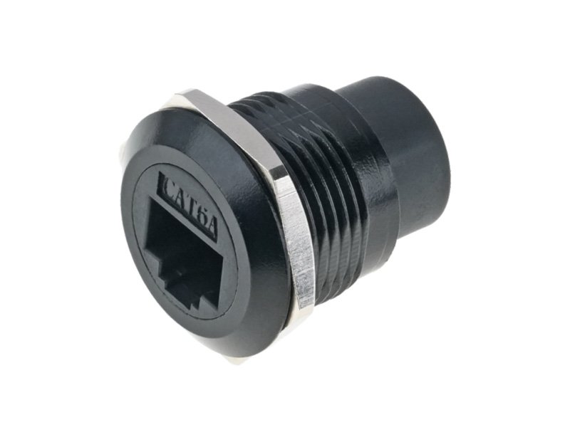 RJ45 C-shape CAT6A panel connector DAD17A