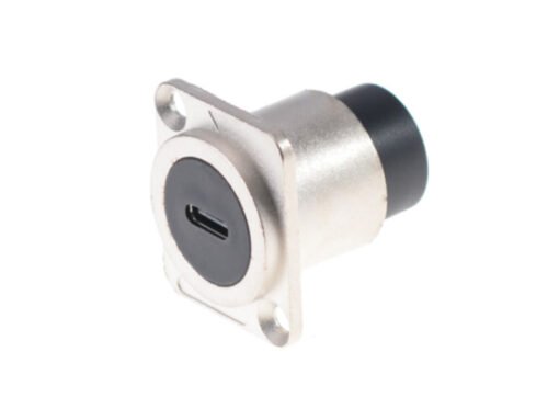 DAD24 USB TYPE C D-shape panel mounting coupler
