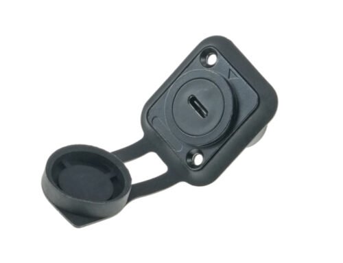 DAD24W  USB TYPE C D-shape panel coupler